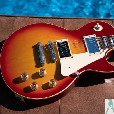 1995 Orville Licensed by Gibson LPS Les Paul Standard - Upgraded Gibson Burst Bucker 3 & '57 Classic Pickups - Made in Japan Pro Set Up w Perfect Frets/Action/Intonation image 5
