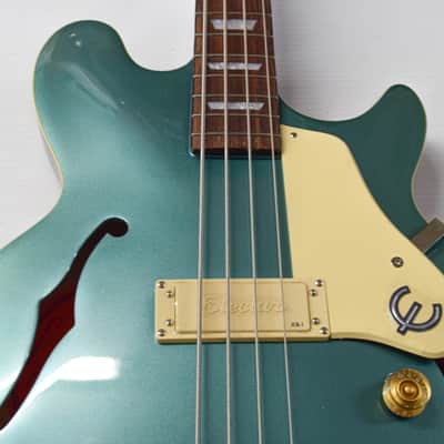 Epiphone Jack Casady Signature Bass with Laurel Fretboard - Faded Pelham Blue image 2