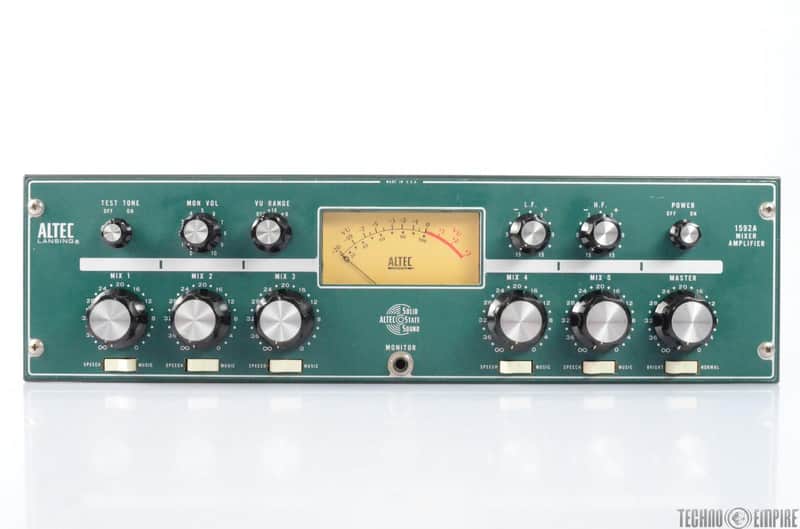 ALTEC LANSING 1592A Mixer Amplifier Owned by Queens of the Stone