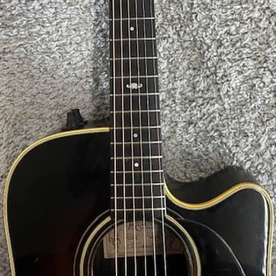 1983 Alvarez Yairi DY56 Acoustic/Electric Guitar with gig bag - Made in Japan image 6