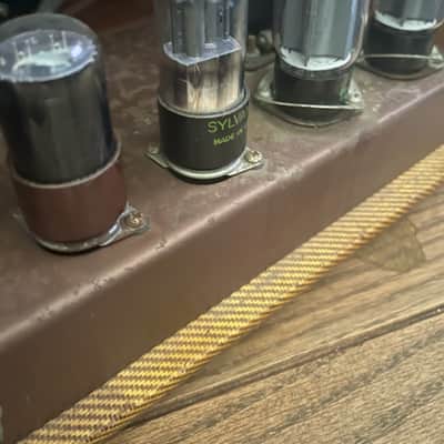 Fender bassman 1953 5b6 - tweed image 14