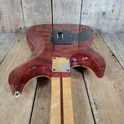 Tom Anderson Drop Top One of Two with Redwood Body 1991 - Honeyburst image 17