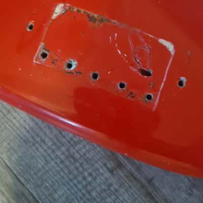Vintage 1962 Fender Precision Bass body 1961 1963 1964 1965 1966 image 12