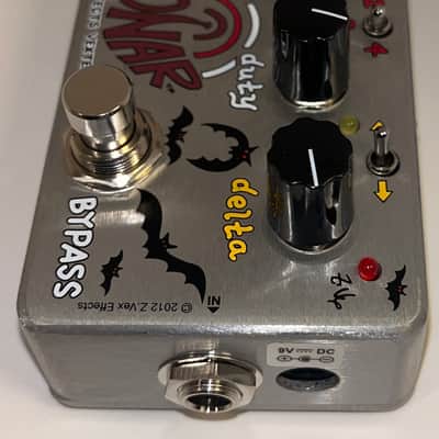 Zvex Vexter Series Sonar Tremolo with Tap Tempo 2010 Silver  PLAYED BY PAUL HINOJOS (At The Drive-In & The Mars Volta) FREE ATDI MERCH BUNDLE INCLUDED! image 4