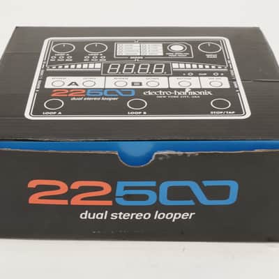 Electro-Harmonix 22500 Dual Stereo Looper Guitar Pedal with Power Supply, Mode Encoder, USB Port and Mic Trim Knob image 2
