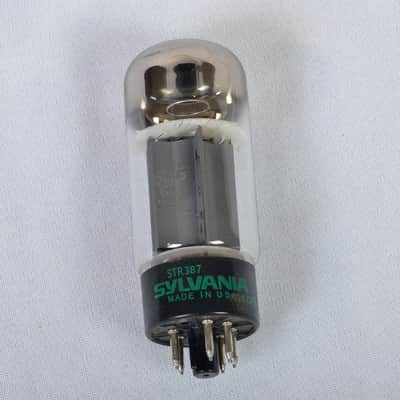 Vintage Matched Pair Sylvania 6L6 Power Tubes – USA Made – Good Matching Performance image 2