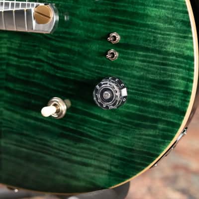 PRS SE Paul's Guitar Electric Guitar - Teal Black with Gig Bag image 11