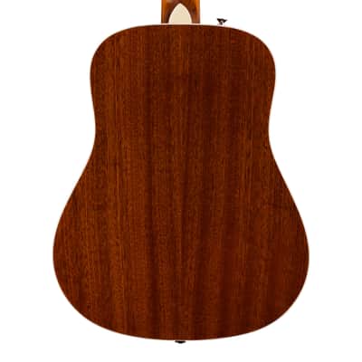 Fender California Standard Redondo Mini w/ Gig Bag - Natural Sapele w/Walnut FB image 7