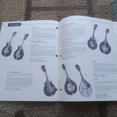 Vintage 1962 Gibson Full-Line Catalog! Rare, Original Case Candy, Paperwork! image 23