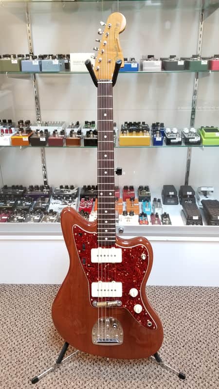used 2019 Fender Custom Shop Masterbuilt Dennis Galuszka 1959 Jazzmaster NOS Santa Cruz Redwood in Natural, Excellent Condition with OHSC and Paperwork!
