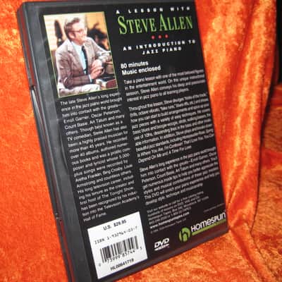 Homespun Video Steve Allen Lesson With Intro to Jazz Piano DVD image 4
