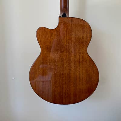Cort AB850F - Acoustic Electric 4 String Bass, Natural with Matching Gig Bag image 4