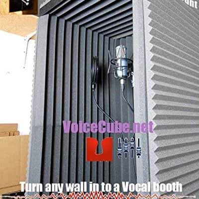 The VoiceCube Slam Jam, turn any wall in to a pro vocal booth 2021 Black & Charcoal image 4