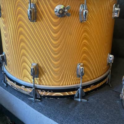Ludwig Standard Gold Astro Drum Kit 4 Piece 1971 image 20