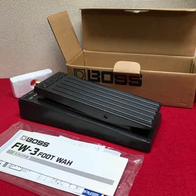 Boss FW-3 Foot Wah in the original box with manual, warranty card etc.  Sounds great! image 3