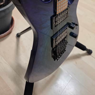 Jackson DK2M Dinky MIJ Japan Pro Series Eerie Dess Swirl DK2 M Flame Maple Neck HH Low Profile Floyd Rose Super Strat USA Seymour Duncan Pickups Fender Era MJ image 19