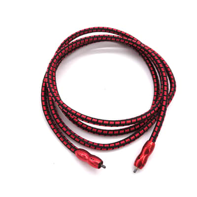 AudioQuest King Cobra Interconnects (2m) 2 Cables Pair Red Black Audiophile image 5