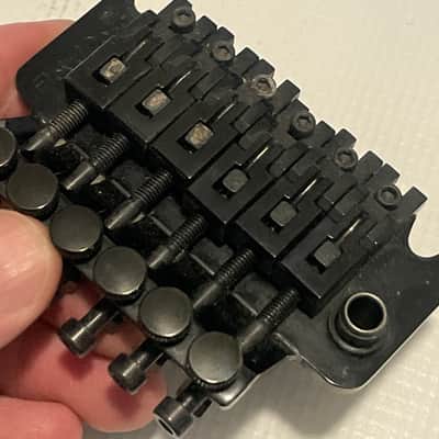 2010's Era Used FRT-01000 1000 Series Licensed Floyd Rose Black Guitar Tremolo Bridge & Arm image 11