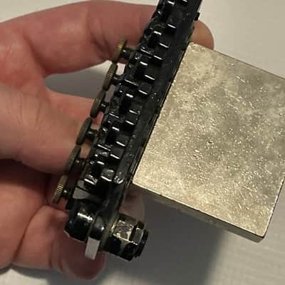 1985 Era Original Floyd Rose Made in Germany Black Tremolo Bridge Vibrato image 24