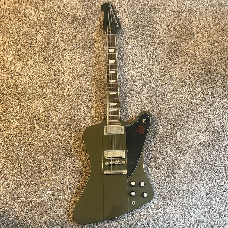 Epiphone Firebird | Limited run 2022 | Olive Drab Green image 1