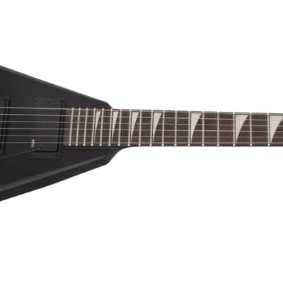 Jackson X Series King V KVXMG Electric Guitar. Laurel FB, Satin Black image 13