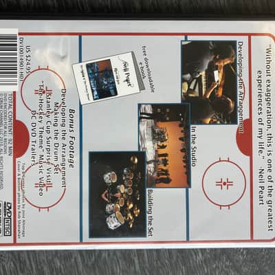 Drum Channel Neil Peart “Fire and Ice” DVD 2010 White image 2