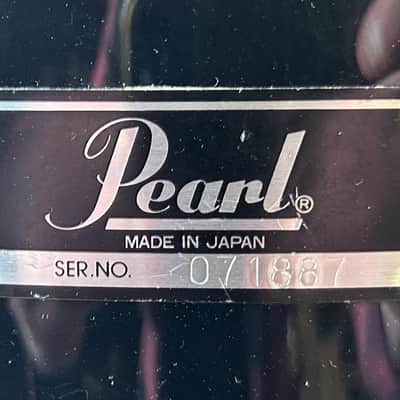 Used Pearl Wood Fiberglass 4-Piece Shell Pack - 13", 14", 18", 24" - MADE IN JAPAN image 5
