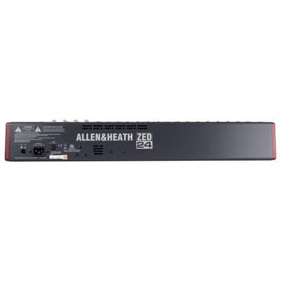 Allen & Heath ZED-24 24 Channel Multipurpose PA Live Mixer w Cables Package image 6