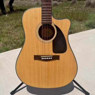 Fender CD 100ce Acoustic Electric Guitar w/Hard Shell Case image 3