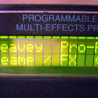 Peavey Pro Fex II Guitar Preamp & Midi Pedal System image 6