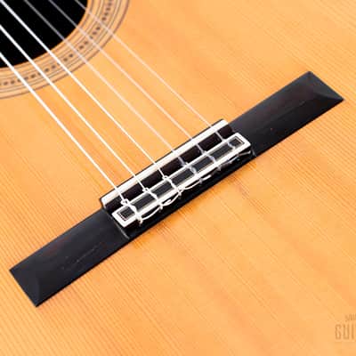 1987 Hiroumi Yamaguchi Model A Vintage Classical Guitar, Cedar + Rosewood, 1A-Style w/ Case image 9