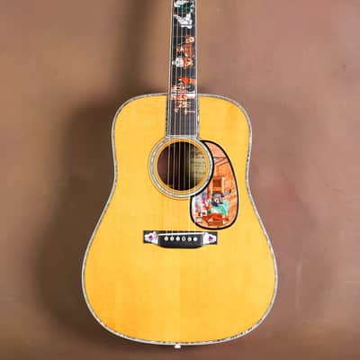 2004 Martin Cowboy Custom Harvey Leach Brazilian Rosewood SN 999900 D-45 image 2