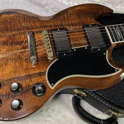 NEW! Gibson CS Custom Shop SG Custom Figured KOA - Murphy Lab Heavy Aging - Authorized Dealer - 7.5 lbs - G07385 image 4