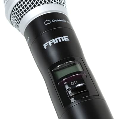 Fame MS-X4 Quartet "MIC" C 826-832 MHz - Wireless Transmission Set image 6