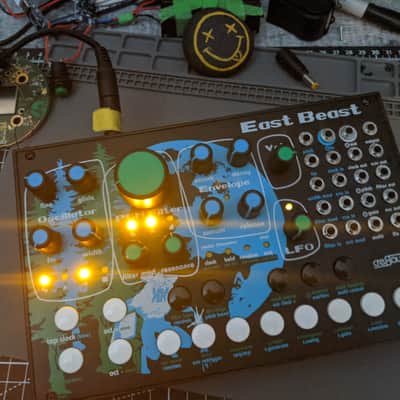 Cre8Audio East Beast Semi-Modular Analog Synthesizer 2022 - Present - Black image 3