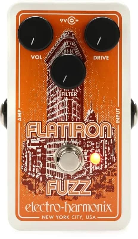 Electro-Harmonix Flatiron Fuzz Classic Op-Amp Powered Fuzz/Distortion image 1