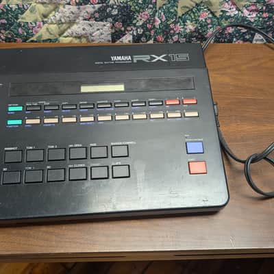 Yamaha RX15 Digital Rhythm Programmer 1980s - Black