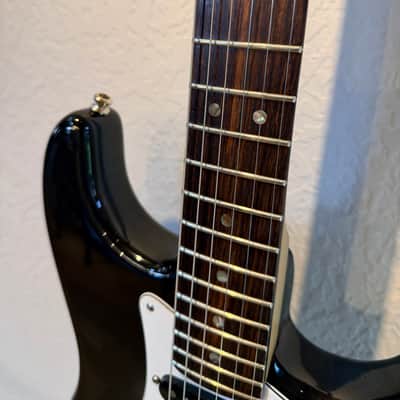 Fender American Deluxe Stratocaster 2009 - Montego Black image 14