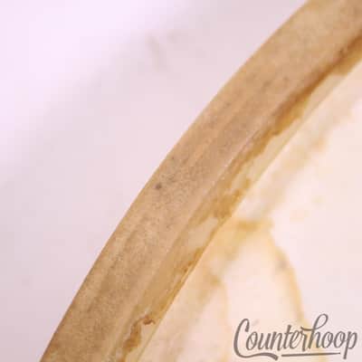 *Leedy&Ludwig Snare/Tom 14" Calf Skin Drum Head Batter/Resonant Vintage 40s USA* image 4