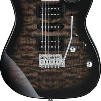 Ibanez GIO RX 6 String Electric Guitar - Transparent Black Sunburst (GRX70QATKS) image 11