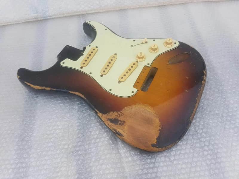 1960 FENDER STRATOCASTER BODY USA image 1