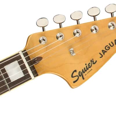 Fender Squier Classic Vibe '70s Jaguar Black Electric Guitar image 5