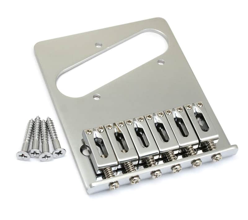 005-8186-000 Fender Standard Series Telecaster 6 Saddle Bridge Left Hand Tele image 1