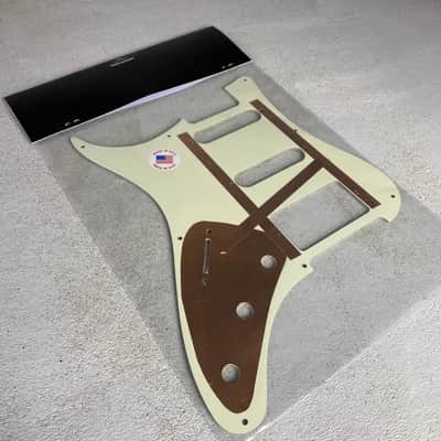 PRS Silver Sky Core / Se HSS pickguard 3ply vintage mint green image 5