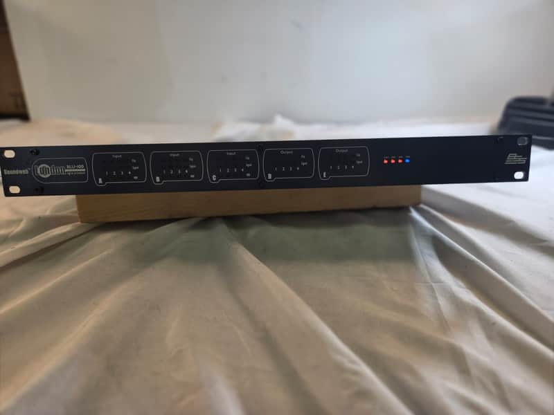 Harman London Soundweb BSS BLU 100 Signal Processor BLU-100 HiQnet Audio TESTED! image 1