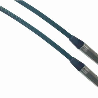 FOREST GREEN Designer Series Guitar Cables - 1/4" Straight to Right Angle - 6 ft. / STRAIGHT to RIGHT ANGLE image 2