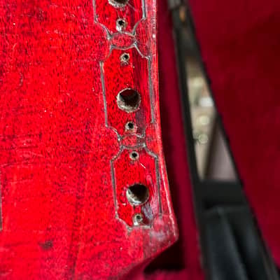 1961 Epiphone Wilshire - Cherry, Gibson-made SG Special image 16
