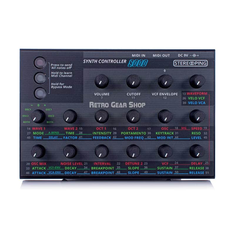 Stereoping CE-1 8000 Midi Controller for Korg DW-8000 EX-8000 Vintage Rare Synth image 1