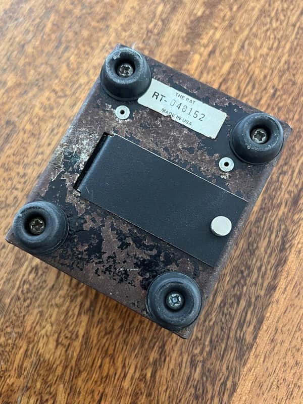 Proco RAT Blackface 1986 【SN RT-033351】 ProCo Rat 1986 Black Distortion Pedal | Reverb