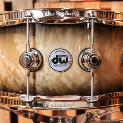 DW Collector's Candy Black Burst Over Quilted Maple Drum Set - SO#1134317 image 5